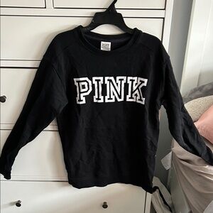 PINK Victoria's Secret Kids Black Sweatshirt